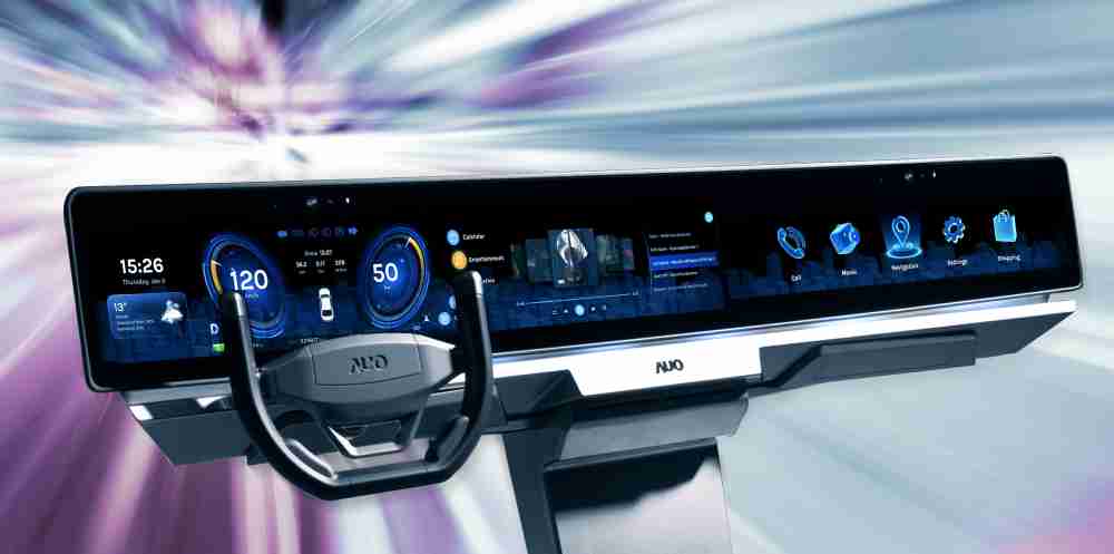 传奇国际开拓前瞻显示技术创新应用，，，，结合优异整合设计能力，，，，开发智能车载FIDM Plus一体化显示方案，，，让驾驶操作与车内娱乐体验再进化