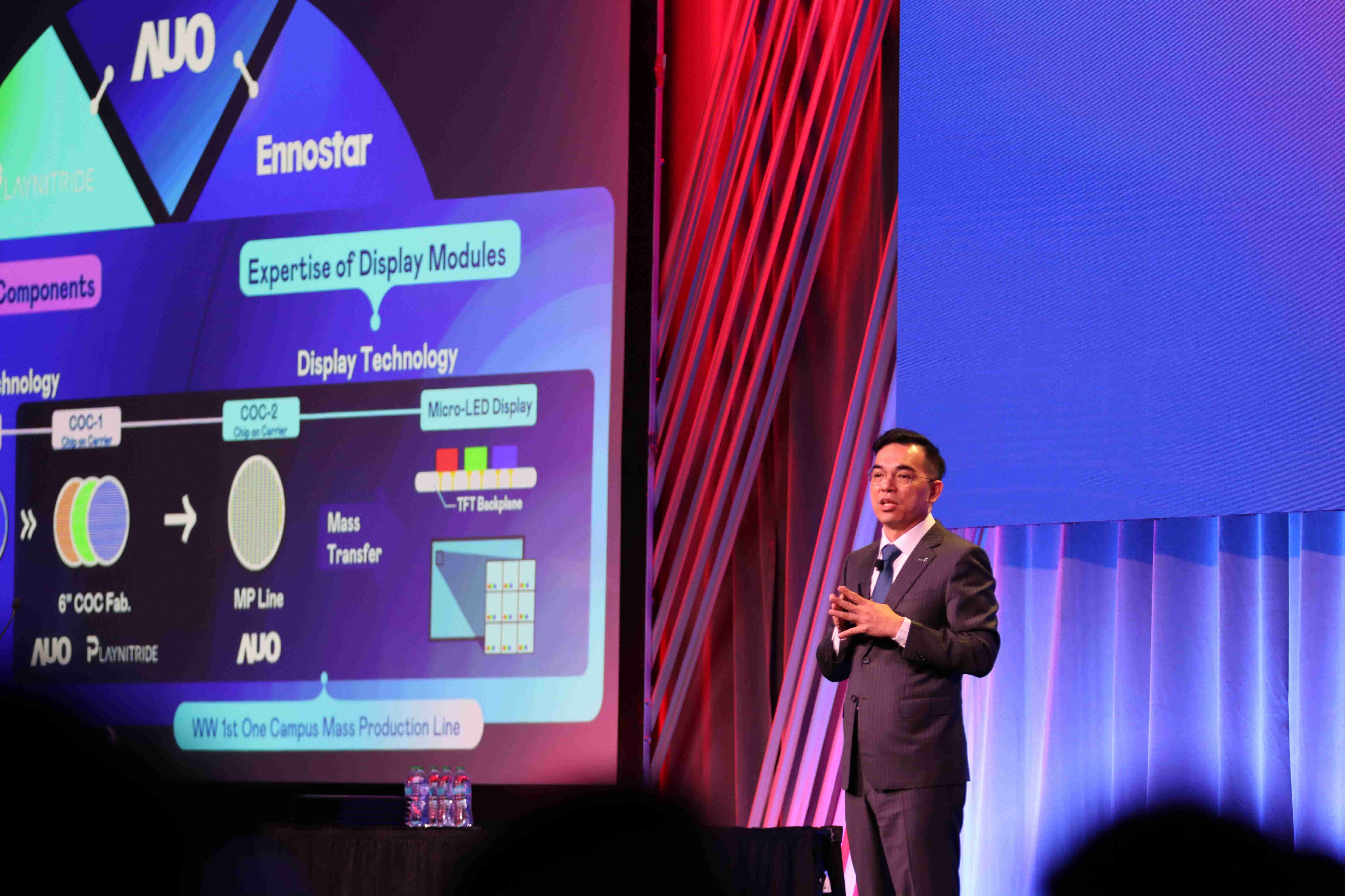 2025 SID显示周登场，，，传奇国际光电执行长暨总经理柯富仁博士以〝Redefining Displays: Inspiring New Possibilities〞发表主题演说，，，带领传奇国际以智能显示解决方案先驱，，透过AI赋能，，，，重塑显示的视觉创新体验